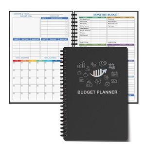 Undated 12 Month Budget Planner Financial Debt Tracker Bill Organizer NWT